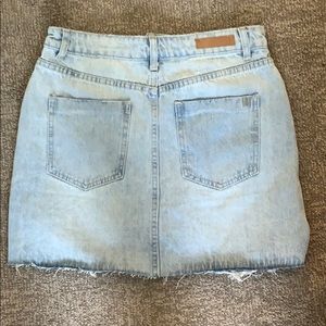 Tobi Skirts - Distressed Denim Skirt from Tobi Tobi Skirts - Distressed Denim Skirt from Tobi